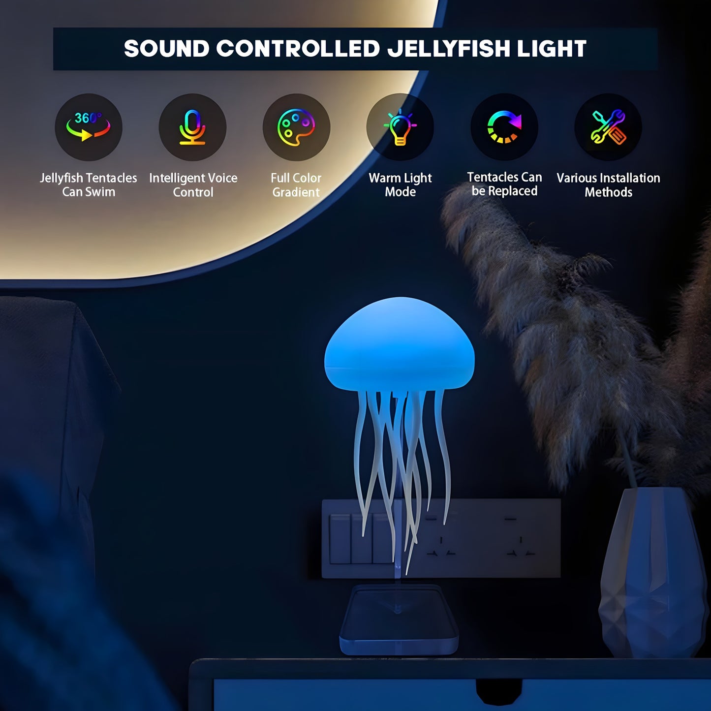 Jellyfish Glow Lamp